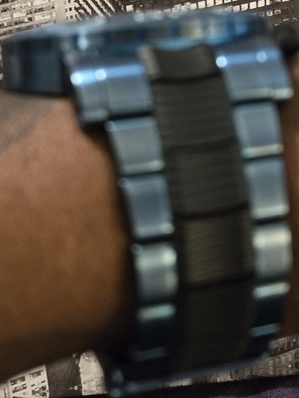 Invicta Blue and Black Chronograph Dive Watch